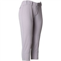 Evoshield Women's Unlocked Mid-Rise Fastpitch Softball Pants, Blue Grey