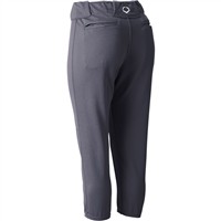 Evoshield Women's Unlocked Mid-Rise Fastpitch Softball Pants, Charcoal