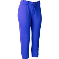 Evoshield Women's Unlocked Mid-Rise Fastpitch Softball Pants, Royal