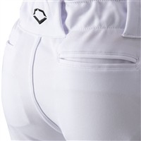 Evoshield Women's Unlocked Mid-Rise Fastpitch Softball Pants, White