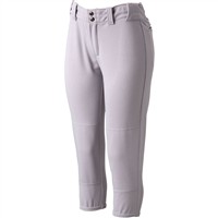 Evoshield Women's Unlocked Mid-Rise Fastpitch Softball Pants, Blue Grey