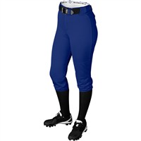 Evoshield Women's Unlocked Mid-Rise Fastpitch Softball Pants, Royal