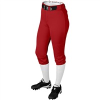 Evoshield Youth Unlocked Mid-Rise Fastpitch Softball Pants, Scarlet
