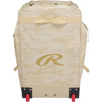 Rawlings Gold Collection Wheeled Bat Bag, Tan