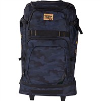 Rawlings Gold Collection Wheeled Bat Bag, Black/Camo