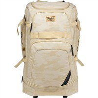 Rawlings Gold Collection Wheeled Bat Bag, Tan