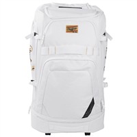 Rawlings Gold Collection Wheeled Bat Bag, White