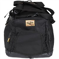 Rawlings Gold Collection Duffle Bat Bag, Black