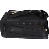 Rawlings Gold Collection Duffle Bat Bag, Black