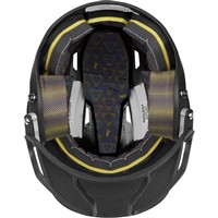 Rawlings Mach Hi-Viz Fastpitch Softball Batting Helmet, Black