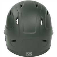 Rawlings Mach Hi-Viz Fastpitch Softball Batting Helmet, Dark Green