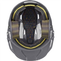 Rawlings Mach Hi-Viz Fastpitch Softball Batting Helmet, Grey