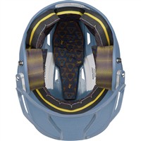 Rawlings Mach Hi-Viz Fastpitch Softball Batting Helmet, Light Blue