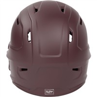 Rawlings Mach Hi-Viz Fastpitch Softball Batting Helmet, Maroon