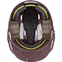 Rawlings Mach Hi-Viz Fastpitch Softball Batting Helmet, Maroon