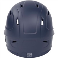 Rawlings Mach Hi-Viz Fastpitch Softball Batting Helmet, Navy