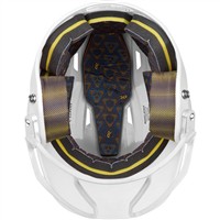 Rawlings Mach Hi-Viz Fastpitch Softball Batting Helmet, White