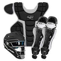 Rawlings Adult Mach Catcher's Set, Black/White