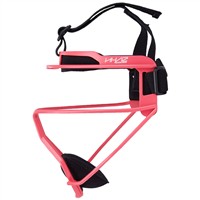Rawlings Hi-Viz Fastpitch Softball Fielders Mask, Pink