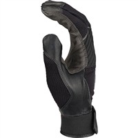 Rawlings Women's Workhorse OKC Fastpitch Softball Batting Gloves, Charcoal/Black