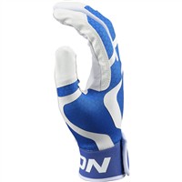 Easton Adult Mav GT Batting Gloves, White/Royal
