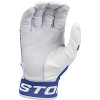 Easton Youth Mav GT Batting Gloves, White/Royal