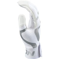 Easton Youth Mav GT Batting Gloves, White/White