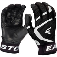 Easton Youth Mav GT Batting Gloves, Black/Black