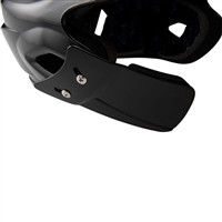 All Star Youth System 7 Batting Helmet W/Jaw Guard, Black