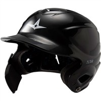 All Star Youth System 7 Batting Helmet W/Jaw Guard, Black