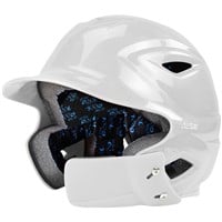 All Star Youth System 7 Batting Helmet W/Jaw Guard, White