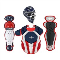 All Star Youth Top Star Catchers Set (7-9), Red/White/Blue