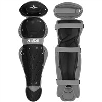 All Star Adult Heiress Fastpitch Softball Catchers Set (Large), Black