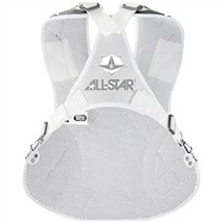 All Star Adult Heiress Fastpitch Softball Catchers Set (Small), White