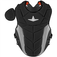 All Star PHX Paige Halstead Fastpitch Softball Catchers Set (Large), Black