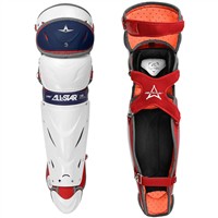 All Star PHX Paige Halstead Fastpitch Softball Catchers Set (Small), Red/White/Blue