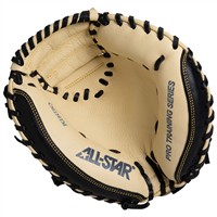 All Star Adult The Focus Framer 29in Catchers Training Mitt, Black/Tan