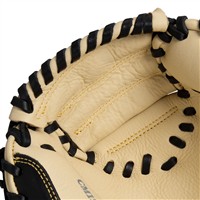 All Star Adult The Focus Framer 29in Catchers Training Mitt, Black/Tan