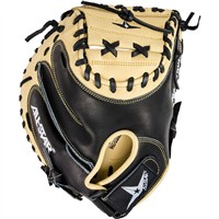 All Star Adult The Anvil 33.5in Catchers Training Mitt, Black/Tan