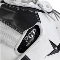 All Star Paige Halstead 34in Fastpitch Softball Catchers Mitt, White/Black