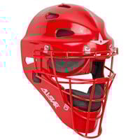 All Star Adult Players Series MVP Catchers Helmet, Scarlet
