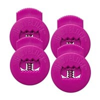 All Star Glovelocks (4-Pack Lace Clips), Hot Pink
