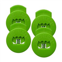 All Star Glovelocks (4-Pack Lace Clips), Light Green
