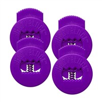 All Star Glovelocks (4-Pack Lace Clips), Purple
