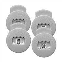 All Star Glovelocks (4-Pack Lace Clips), White