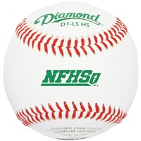 Diamond D1 NFHS Low Seam Leather Baseballs, 1-z