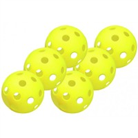 Easton Plastic Training Balls 9in 6pk, Yellow