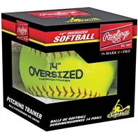 Rawlings 14 Oversized Pitchers Training Softball, Yellow