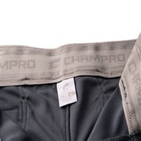 Champro Men's Triple Crown 2.0 Open Bottom Solid Baseball Pants, Grey