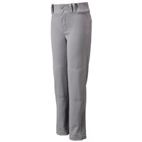 Champro Youth Triple Crown 2.0 Open Bottom Solid Basball Pants, Grey